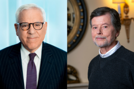 David Rubenstein and Ken Burns